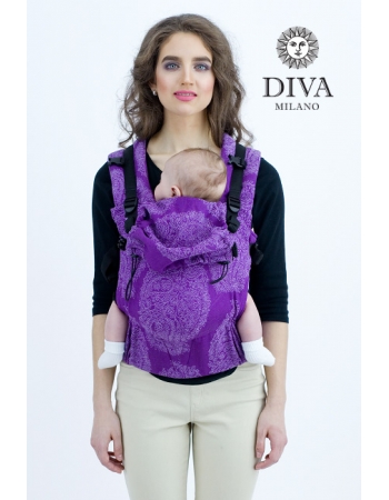 Эрго-рюкзак Diva Essenza Viola Linen One!