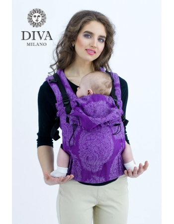 Эрго-рюкзак Diva Essenza Viola Linen One!