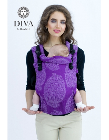 Эрго-рюкзак Diva Essenza Viola Linen One!