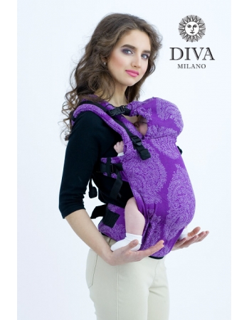 Эрго-рюкзак Diva Essenza Viola Linen One!