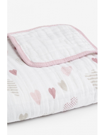 Муслиновое одеяло Aden Anais, Heart Breaker