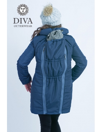 Слингокуртка зимняя 4 в 1 Diva Outerwear Azzurro