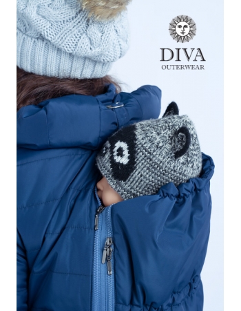 Слингокуртка зимняя 4 в 1 Diva Outerwear Azzurro