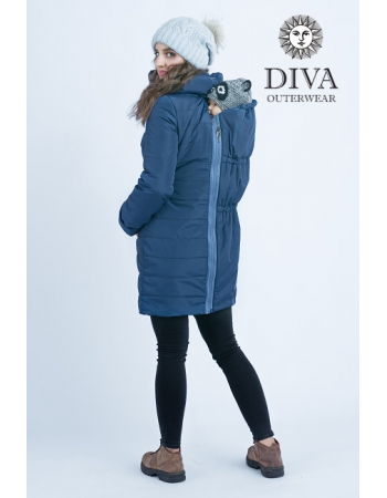 Слингокуртка зимняя 4 в 1 Diva Outerwear Azzurro