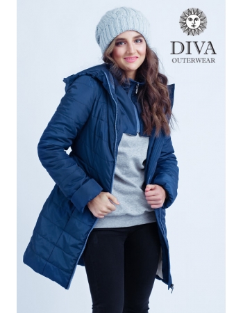 Слингокуртка зимняя 4 в 1 Diva Outerwear Azzurro