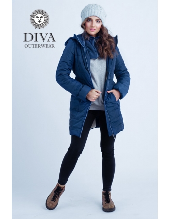 Слингокуртка зимняя 4 в 1 Diva Outerwear Azzurro