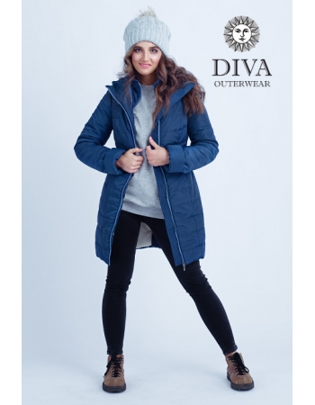 Слингокуртка зимняя 4 в 1 Diva Outerwear Azzurro