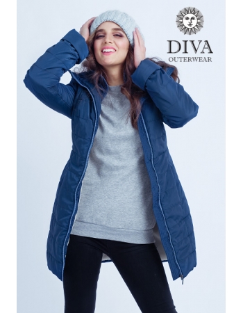 Слингокуртка зимняя 4 в 1 Diva Outerwear Azzurro