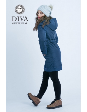 Слингокуртка зимняя 4 в 1 Diva Outerwear Azzurro