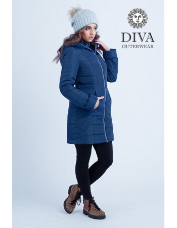 Слингокуртка зимняя 4 в 1 Diva Outerwear Azzurro