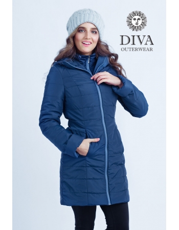 Слингокуртка зимняя 4 в 1 Diva Outerwear Azzurro