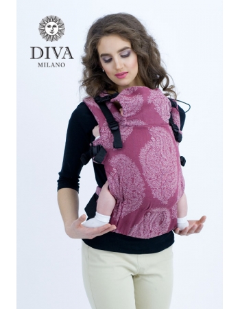 Эрго-рюкзак для новорожденных Diva Essenza Berry One! с бамбуком