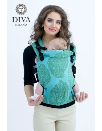 Эрго-рюкзак для новорожденных Diva Essenza Menta One! с бамбуком
