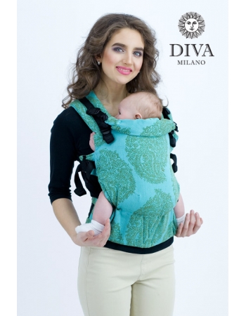Эрго-рюкзак для новорожденных Diva Essenza Menta One! с бамбуком