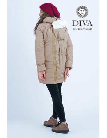 Слингокуртка зимняя 4 в 1 Diva Outerwear Moka