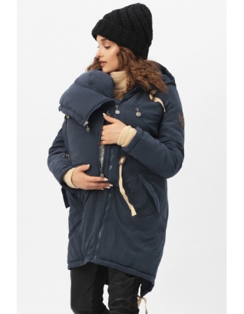 Слингокуртка - парка 3 в 1, синий