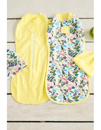 Комплект пеленок-коконов утепленный, Cosmos