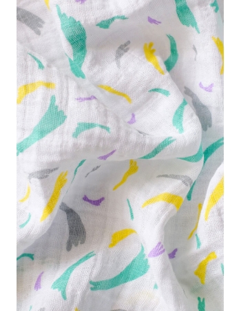 Пеленка муслиновая для новорожденного Adam Stork большая, Sweety