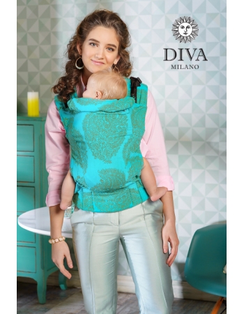 Эрго-рюкзак Diva Essenza OceanoЭрго-рюкзак Diva Essenza Menta Classic, с бамбуком