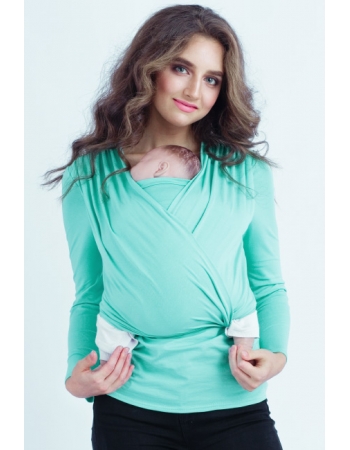 Слингомайка регулируемая Loona дл.рукав, Mentol