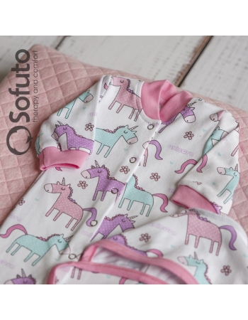 Комплект на выписку из роддома холодная зима Magic unicorn (7 предметов)