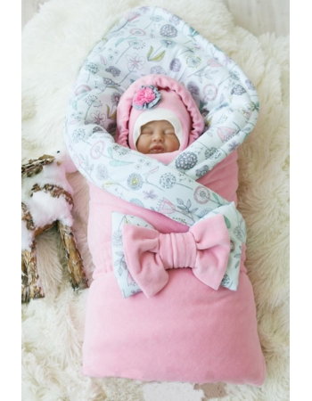 Комплект на выписку из роддома на зиму Puffi (7 предметов)