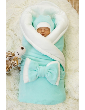 Комплект на выписку из роддома на зиму Sweet mint (7 предметов)