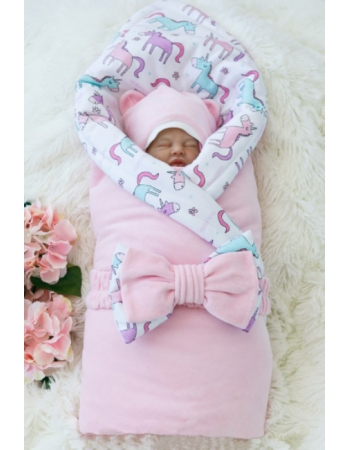 Комплект на выписку для новорожденных демисезонный Unicorn (7 предметов)