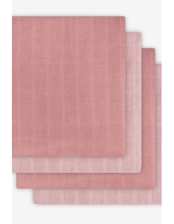 Пеленки муслиновые для новорожденного Jollein средние, Colar Pink