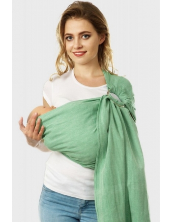 Слинг с кольцами Mums Era Needle, зеленый