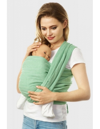 Слинг-шарф Mums Era саржевый, зеленый