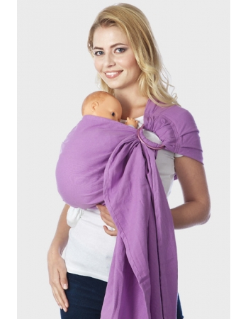 Слинг с кольцами Mums Era "Сингл", цикламен