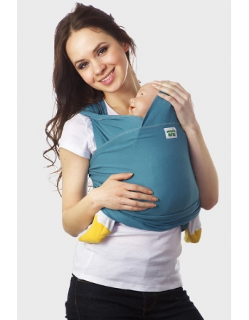 Трикотажный слинг-шарф, адриатик