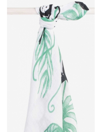 Пеленка/простынь муслиновая для новорожденных Jollein большая, Monkey