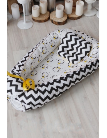 Кокон-гнездышко для новорожденных Babynest Pepe