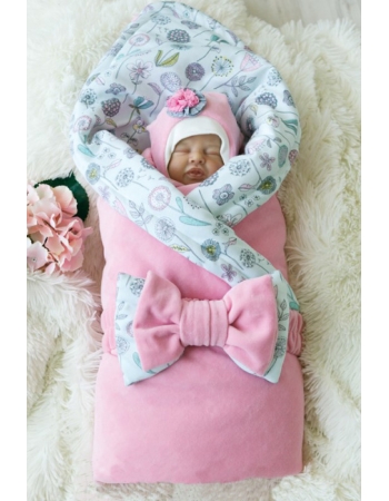 Комплект на выписку из роддома осенний Puffi (7 предметов)