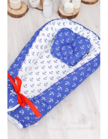 Гнездышко-кокон для новорожденных Babynest Sailor