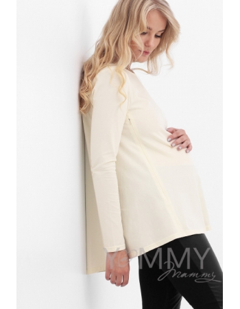 Туника для беременных и кормящих, цвет экрю