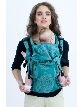 Эрго-рюкзак для новорожденных Diva Essenza Smeraldo One! с бамбуком