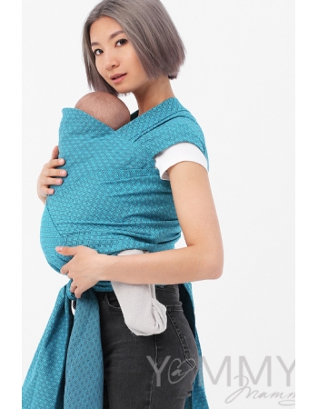 Май-слинг Yammy Mammy, цвет бирюзовый/темно-серый