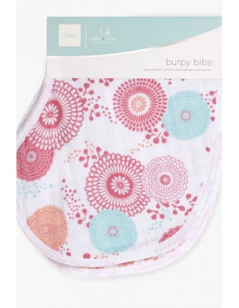 Слюнявчик Aden&Anais 2в1, набор из 2 штук, Global Garden