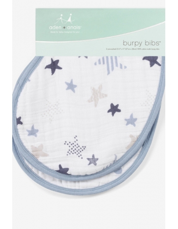 Слюнявчик 2в1 Aden&Anais, набор из 2 штук, Rock Star