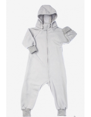 Флисовая поддева (комбинезон) Comfort, цвет жемчуг