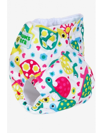 Многоразовый подгузник "Mums Era", Тортилла белый (1 вкладыш)