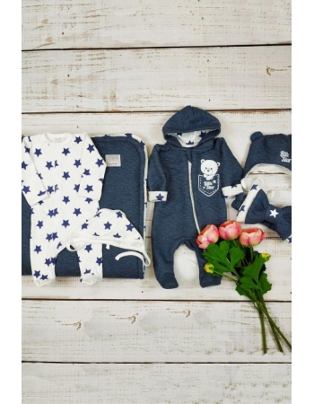 Комплект на выписку холодное лето плюс Little Star (6 предметов)