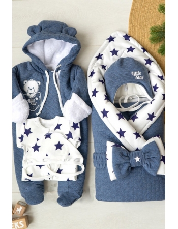 Комплект на выписку демисезонный, Little Star (6 предметов)