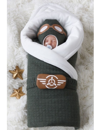 Комплект на выписку демисезонный, Aviator (6 предметов)