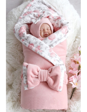 Комплект на выписку из роддома холодное лето Vintage Poudre (6 предметов)