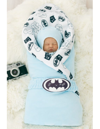 Комплект на выписку холодное лето, Batman (6 предметов)