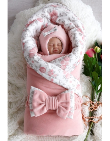 Комплект на выписку демисезонный Vintage Poudre (6 предметов)